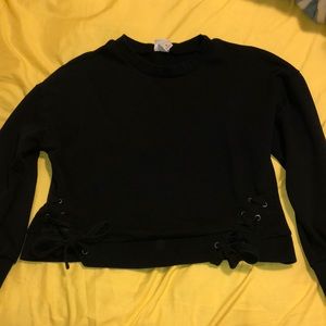 Black Sweater Top